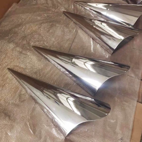 Stainless steel christmas tree cap prop