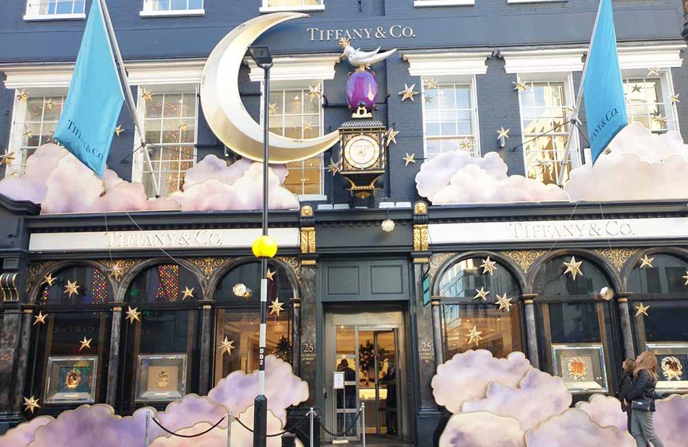tiffany and co retail shop front