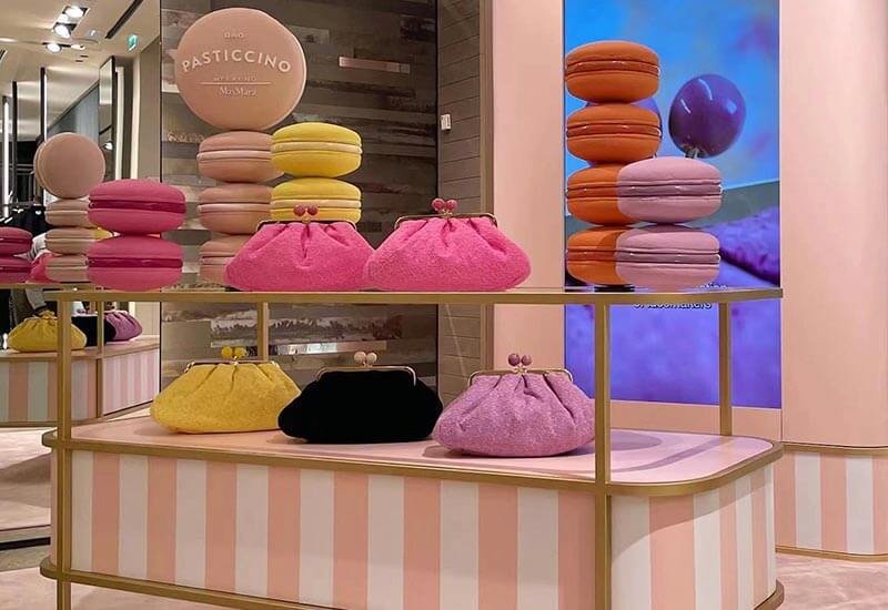 store interior counter display decoration