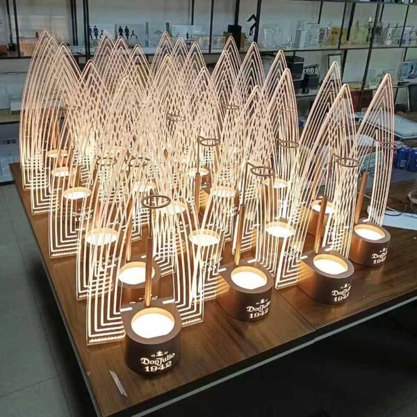 Tequila Bottle Holder display props manufacturing by VmDisplay team