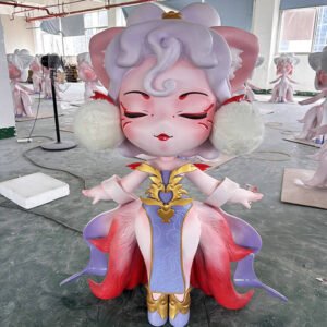 Customized giant fiberglass statue for sale designed by VmDisplay Solutions Ltd.