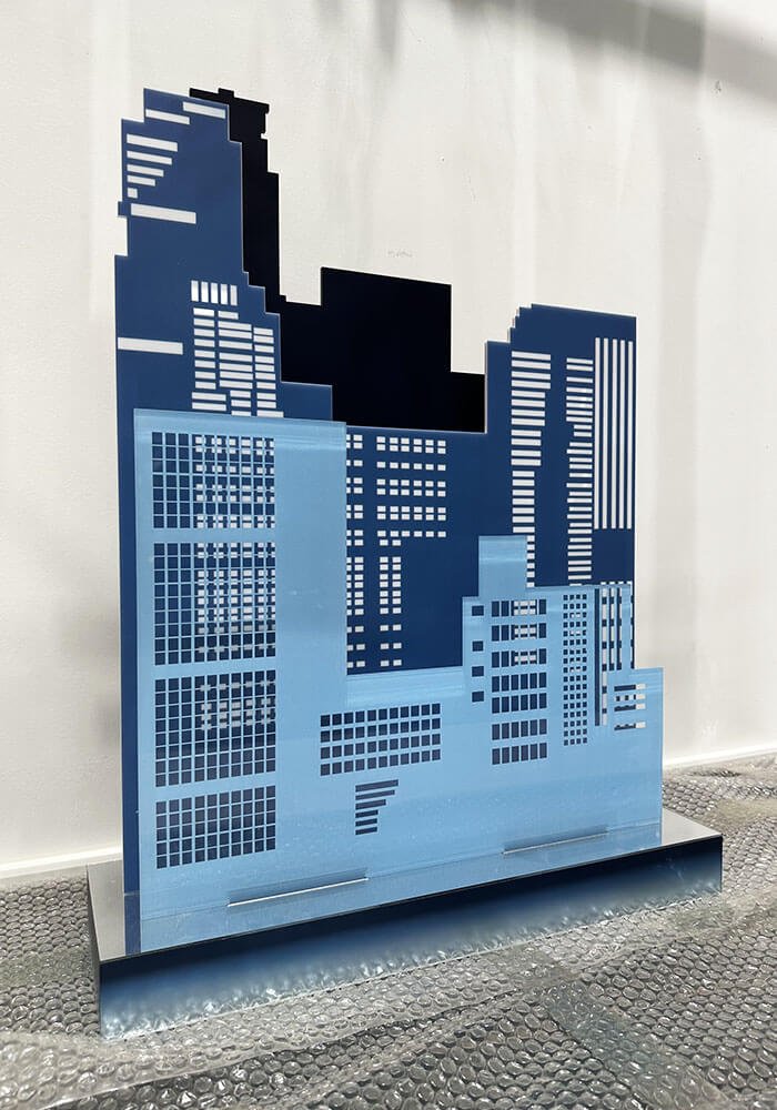 custom UV printed acrylic display props
