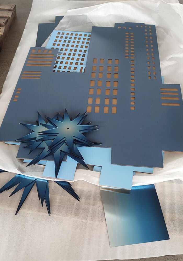 custom UV printed acrylic