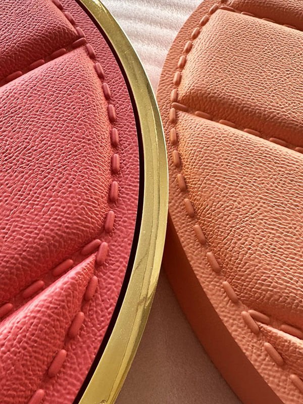 perfectly replicated leather textures on VM display props
